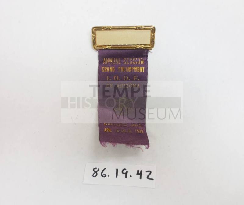 Annual Session ribbon and button