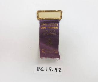 Annual Session ribbon and button