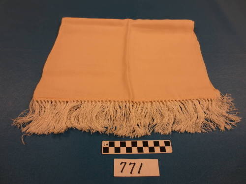 White silk scarf