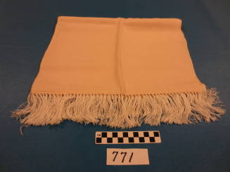 White silk scarf