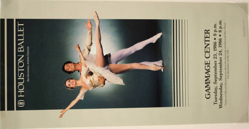 Poster- Houston Ballet- Gammage Center