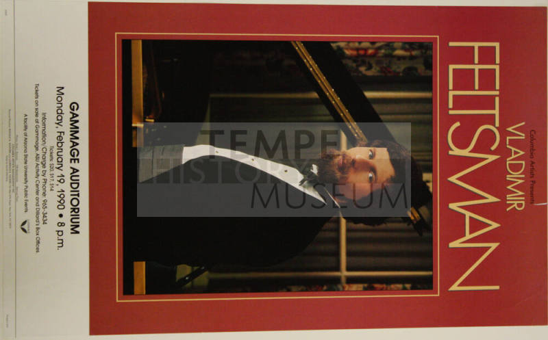 Poster- Vladimir Feltsman- Gammage