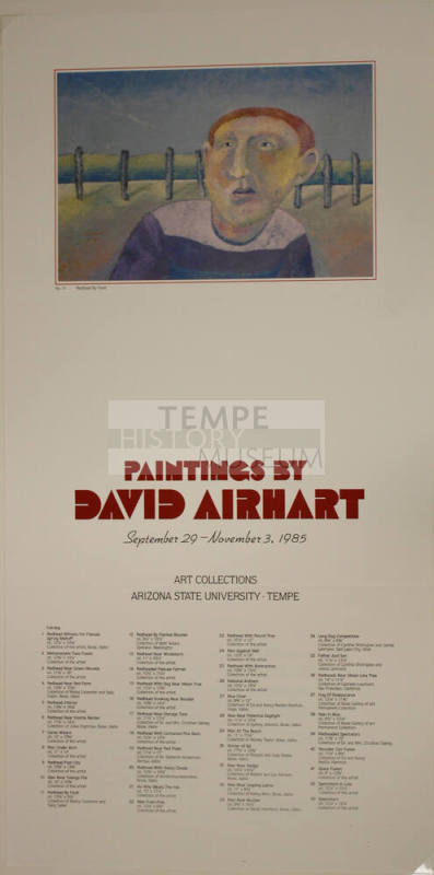 Poster-Paintings by David Airhart, Arizona State University