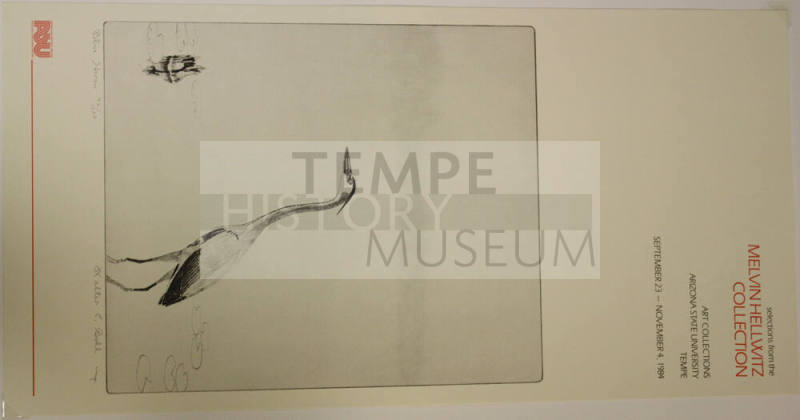 Poster- Melvin Hellwitz Collection, Arizona State University