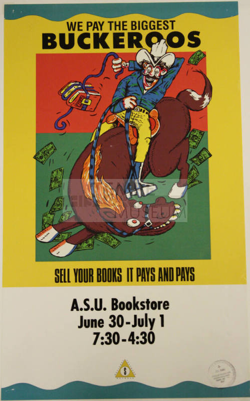 Poster- Arizona State University Bookstore Advertisement
