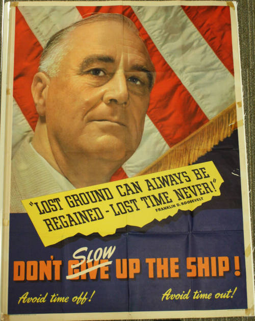 Poster- Lost Ground Can Always Be..