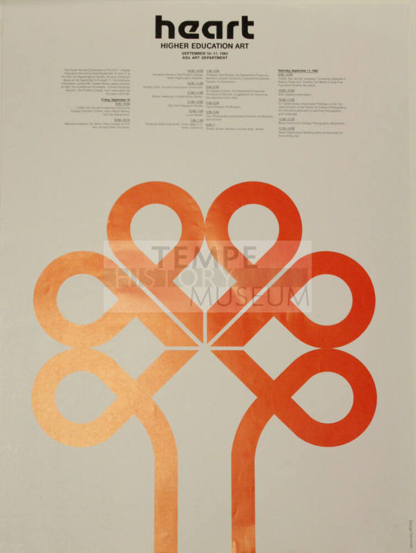 Poster-Heart, Higher Education Art- Arizona State University