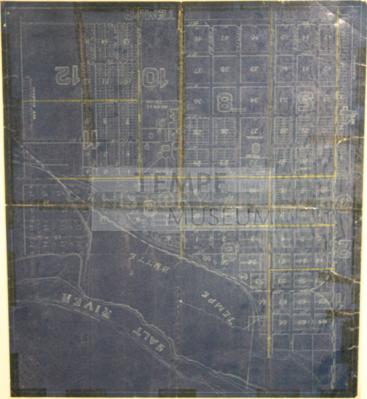 Map- Tempe, Blueprint