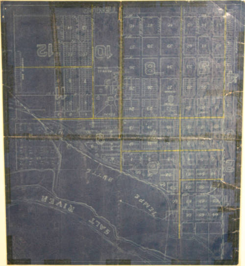 Map- Tempe, Blueprint