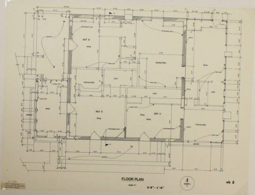 Floor Plan - Methodist Episcopal Parsonage, 519 S Maple Avenue, Tempe, Arizona
