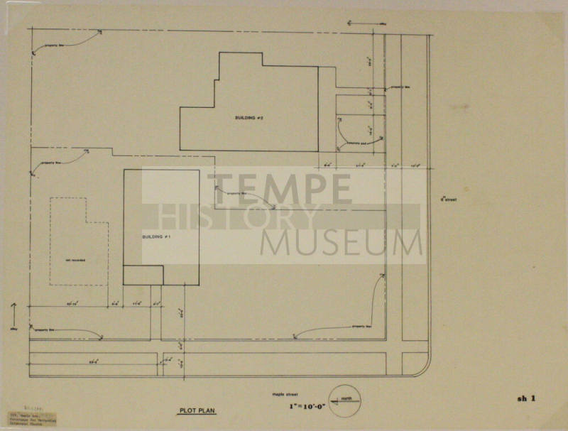 Parsonage for Methodist Episcopal Church Plans, 519 South Maple Avenue, Tempe, Arizona
