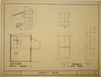Section Details of Hackett House