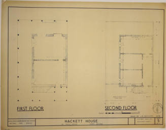 First and Second Floors of Hackett House