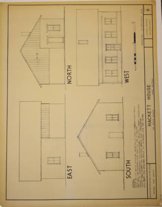 Walls of Hackett House