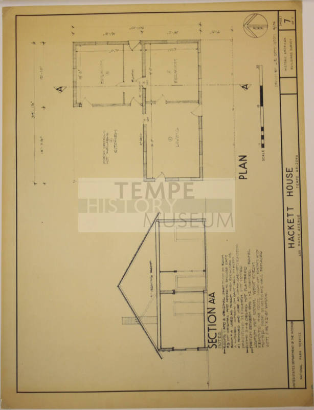 Section A:A of Hackett House