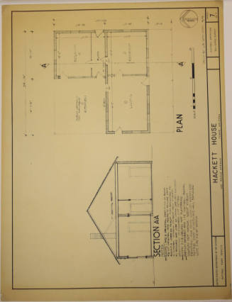 Section A:A of Hackett House