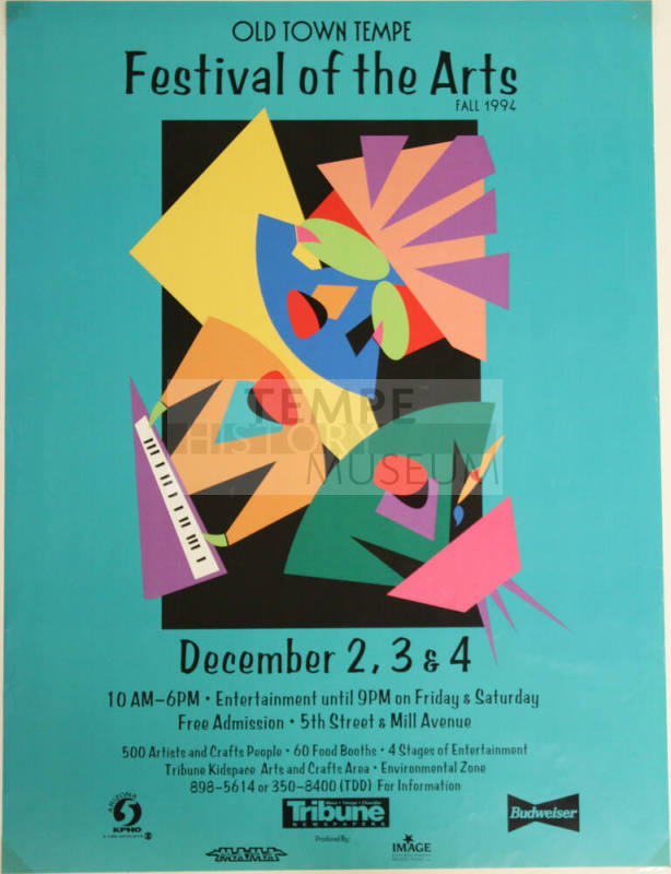 Poster-Fall Festival of the Arts, 1994