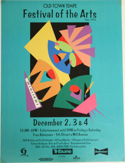 Poster-Fall Festival of the Arts, 1994