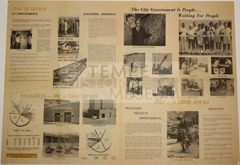 Newsletter-Information on Tempe, 1966-67