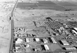 Aerial photograph of McClintock Drive