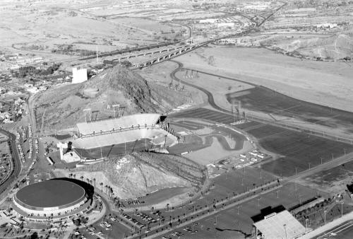 A Mountain, Sun Devil Stadium, ASU Activity Center, and Salt River Bridges