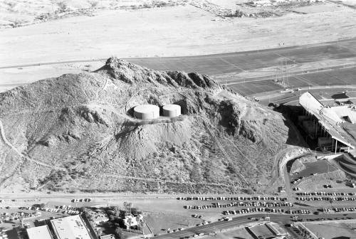 A Mountain with edge of Sun Devil Stadium
