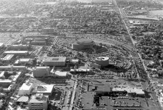Aerial of ASU Gammage Auditorium