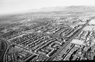Aerial of The Lakes and Baseline Road