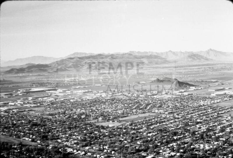 Aerial View of the City of Tempe