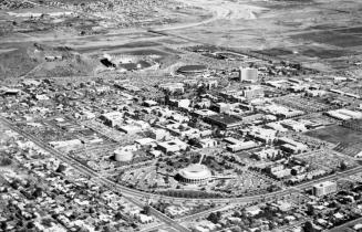 Aerial View ASU and Gammage Auditorium
