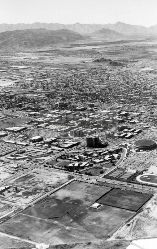 Aerial View of the City of Tempe