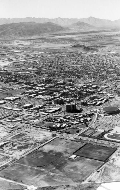 Aerial View of the City of Tempe