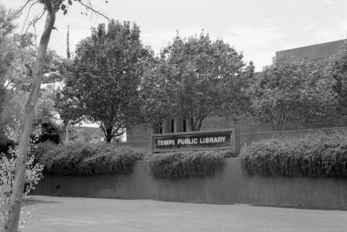 Tempe Public Library Sign
