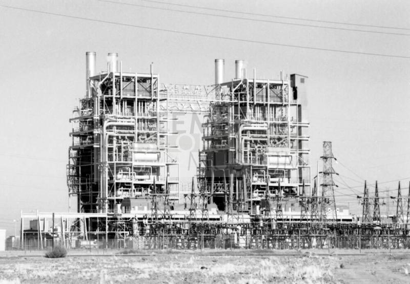APS Ocotillo Power Plant north of University Blvd.
