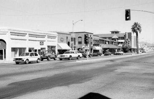 Businesses on Mill Avenue, Tempe, Arizona