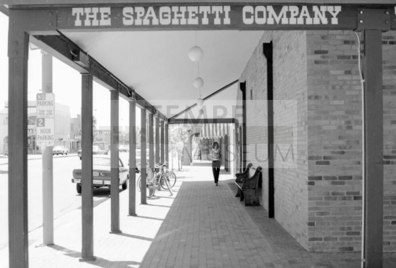 Front of The Spaghetti Company restaurant