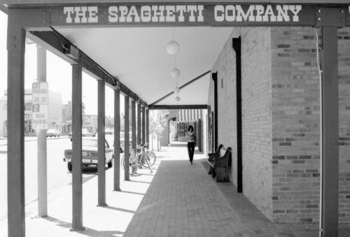 Front of The Spaghetti Company restaurant