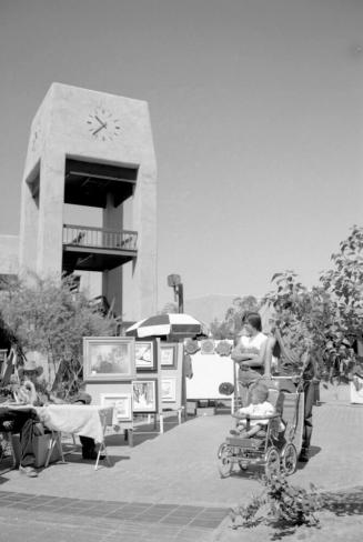 America West Airlines clock tower