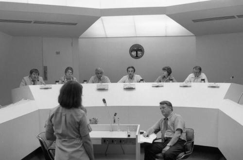 Tempe City Council meeting with Mayor Harry Mitchell