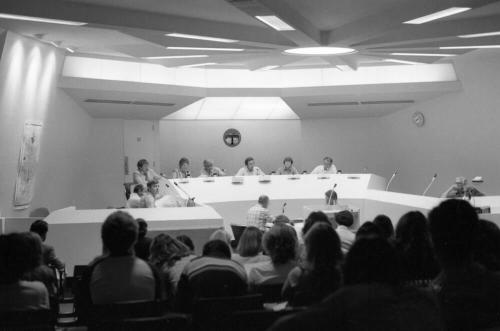 Tempe City Council meeting with Mayor Harry Mitchell