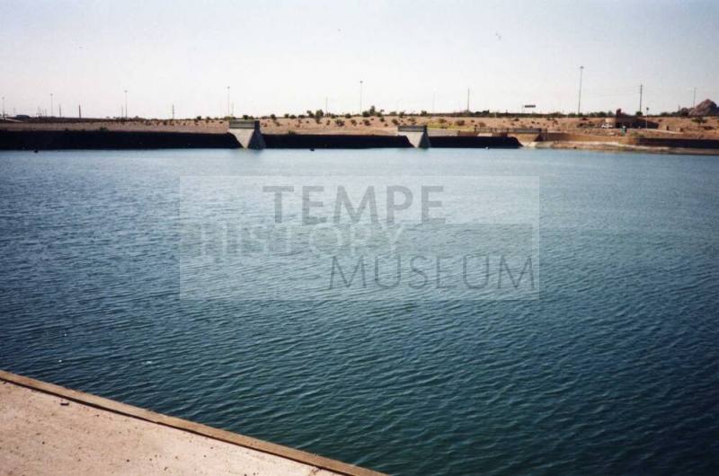 Tempe Town Lake 1999 and Dam