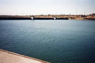 Tempe Town Lake 1999 and Dam