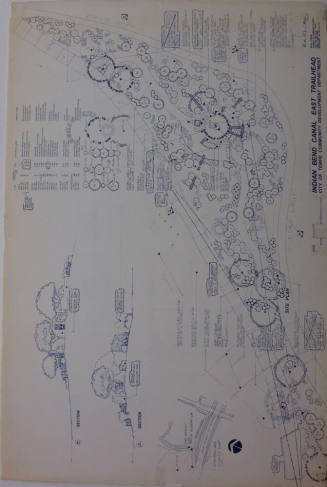 Illustration of Proposed Indian Bend Canal East Trailhead Plan