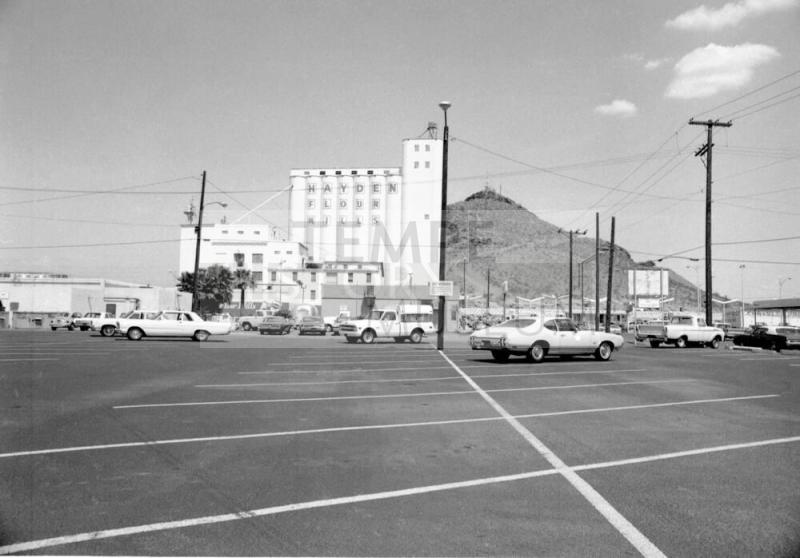 West side of Hayden Flour Mill, Tempe, Arizona
