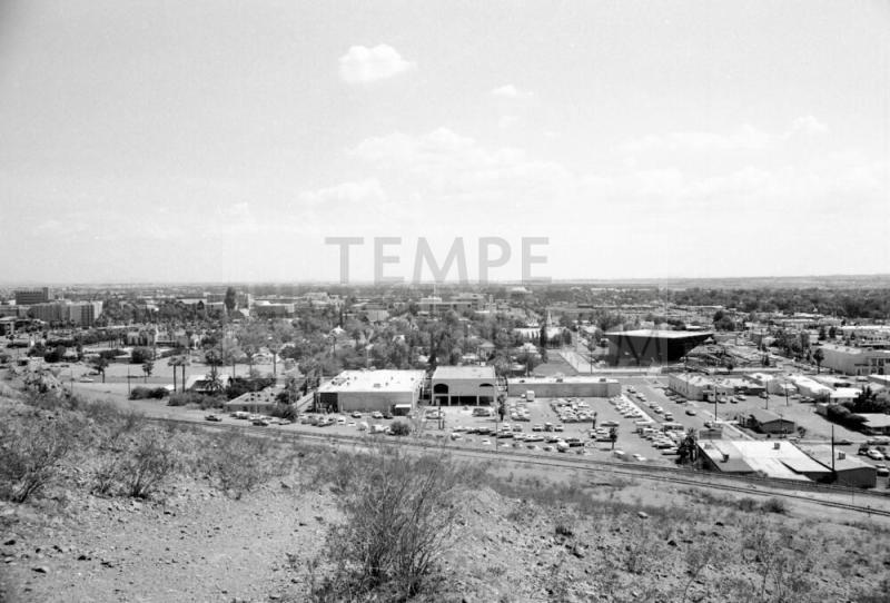 Looking south from Hayden Butte
