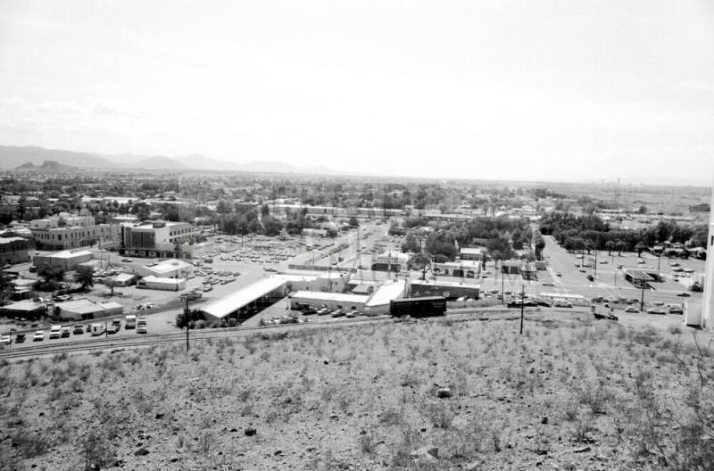 Looking west from Hayden Butte