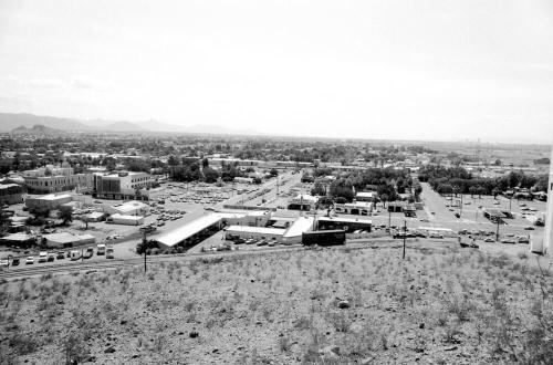 Looking west from Hayden Butte