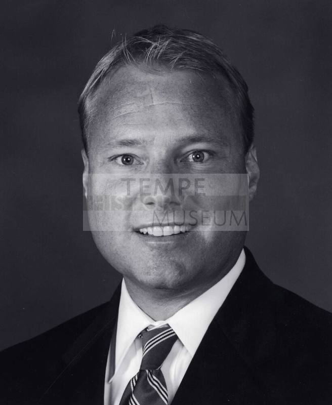 Portrait of City Council Member Mark W. Mitchell