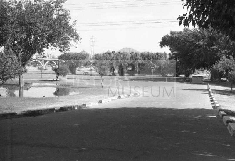 Tempe Beach Park parking lot