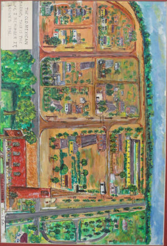 Painting - Tempe Barrio in 1946
